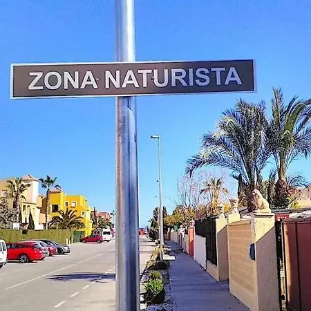 Estudio En Urbanizacion Naturista Con Piscina Junto Al Mar 公寓 维拉